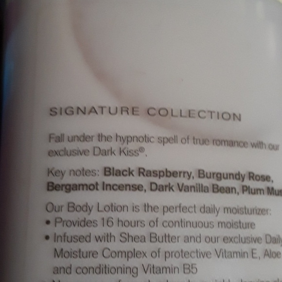 Bath and body works dark kiss 2 lotions lotions - Picture 3 of 3
